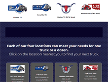 Tablet Screenshot of gjtrucksales.com